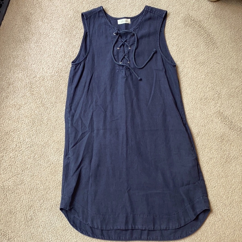 Bella Dahl soft tencel and linen dress